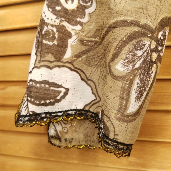 Kaelyn-Max Sheer button down - Picture 4 of 13